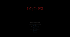 Desktop Screenshot of dojopsi.com